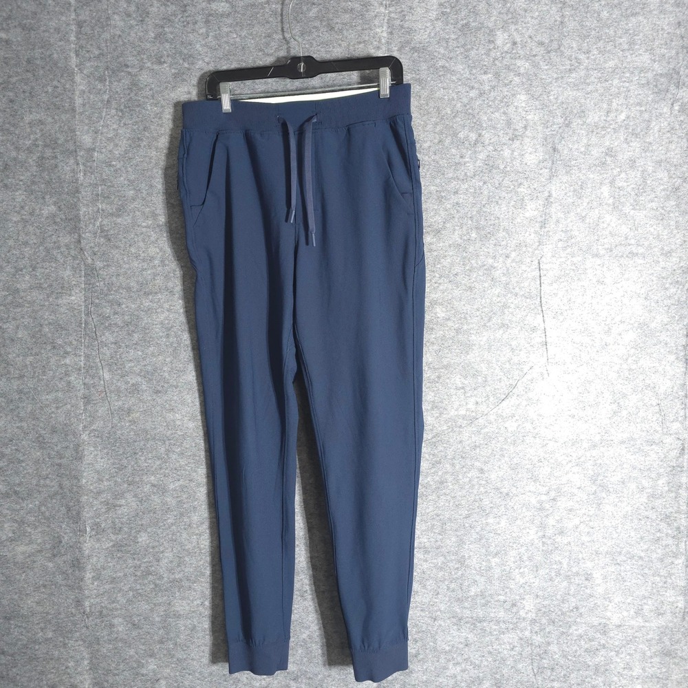 Bird Dogs Joggers Mens L Navy Blue Athletic Pants Drawstring Pockets Stretch